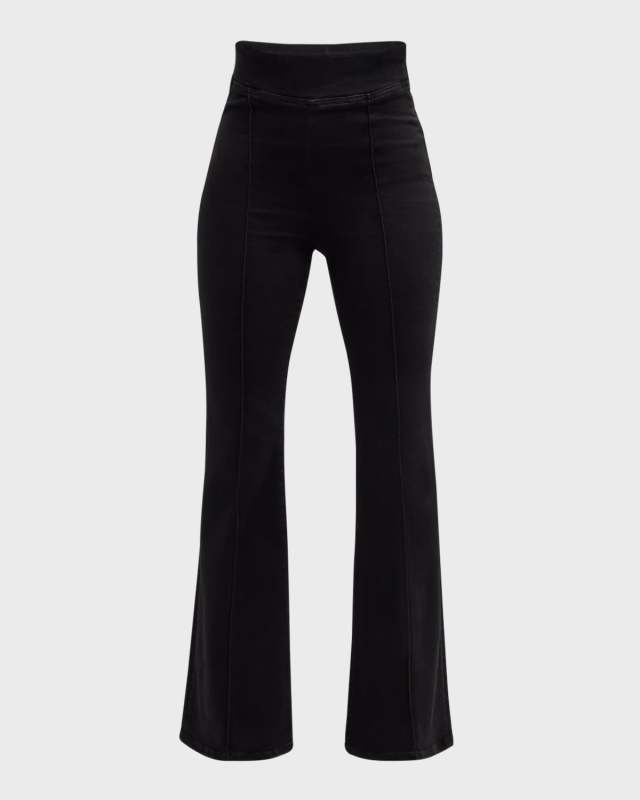 The Jetset Flare Pintuck Jeans